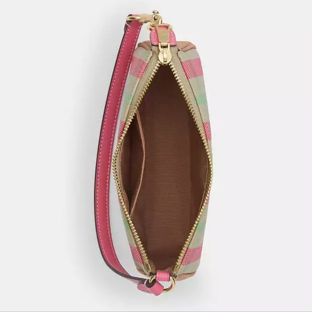 NWT!!! 😍👗♥️Coach Vibrant Nolita 19 With Plaid Print - Picture 3 of 6